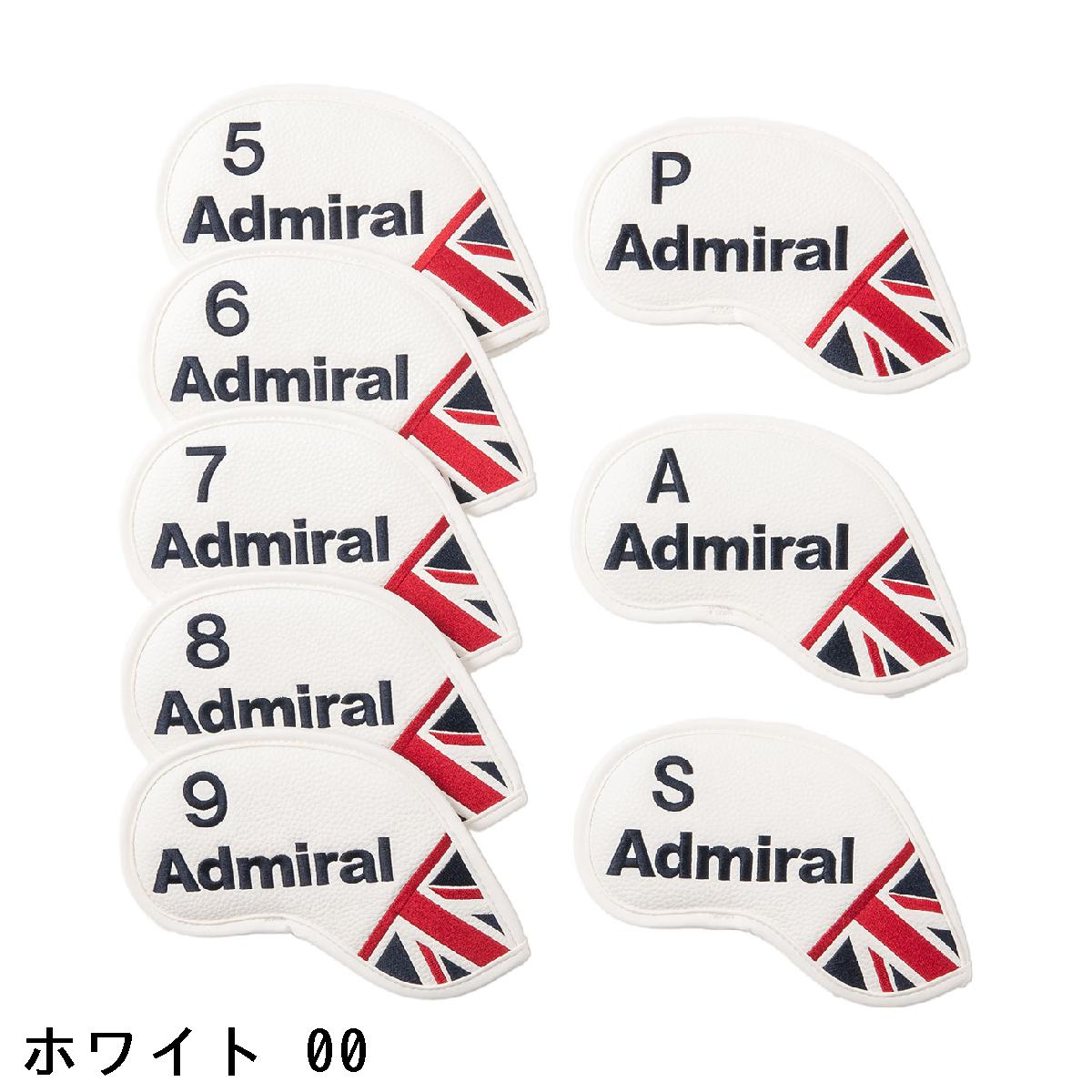 GDOゴルフショップ 楽天市場店のアドミラル　Admiral　ユニオンジャック アイアンカバー 8個セット｜アングル2
