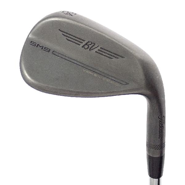 CRUISE - 【中古】タイトリスト　Vokey　ボーケイ SM9 JET BLACK ウェッジ BV105　【54-14】シャフト：BV105Cランク　フレックス設定無　男性用 メンズ用　右用