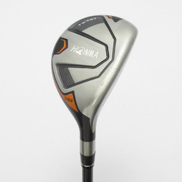 乐天商城 - 【中古】本間ゴルフ　TOUR WORLD　TOUR WORLD TW747 UT ユーティリティ VIZARD UT-H7　【22】シャフト：VIZARD UT-H7CDランク　フレックス設定無　男性用 メンズ用　右用
