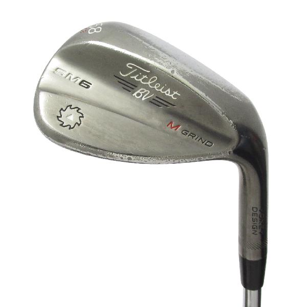 乐天商城 - 【中古】タイトリスト　Vokey　Vokey SM6 スティールグレイ M GRIND ウェッジ N.S.PRO MODUS3 TOUR 120　【58-08】シャフト：N.S.PRO MODUS3 TOUR 120Dランク　フレックスS　男性用 メンズ用　右用