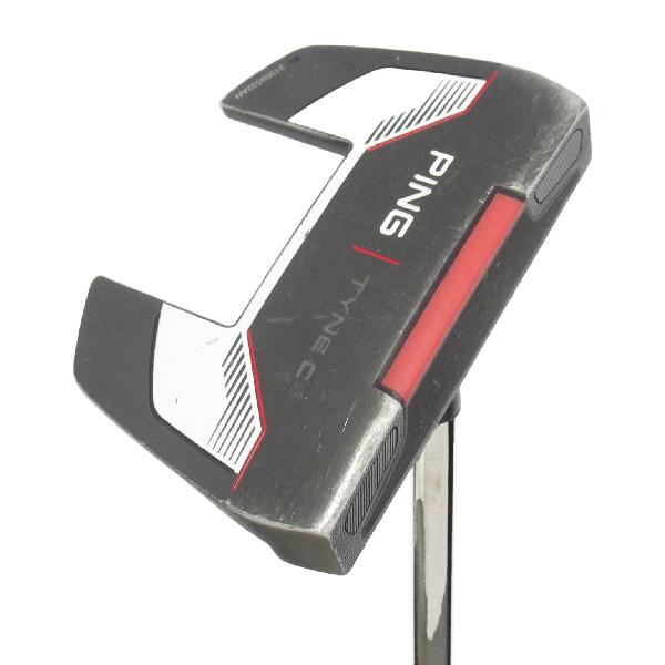 【中古】ピン　PING　タイン C パター スチールシャフト　【34】シャフト：スチールシャフトDランク　フレックス計測項目外　男性用 メンズ用　右用