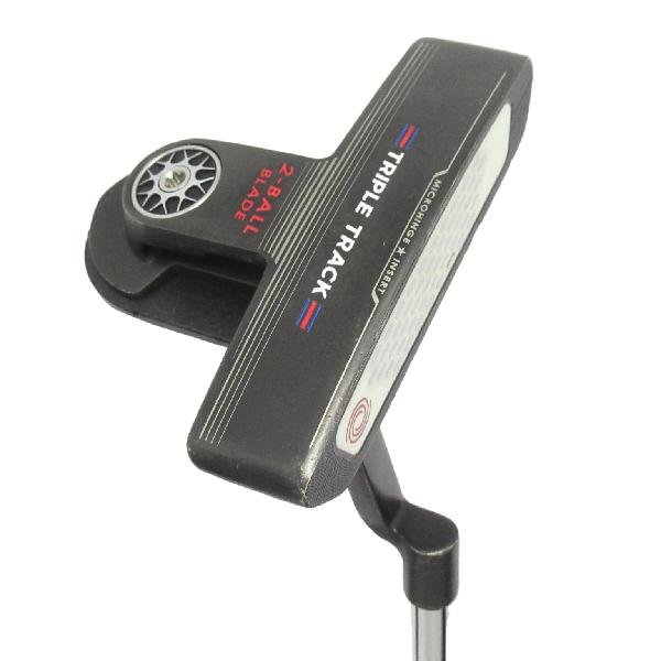 中古 オデッセイ　STROKE LAB　トリプル トラック 2-BALL BLADE パター カーボンスチール複合シャフ…