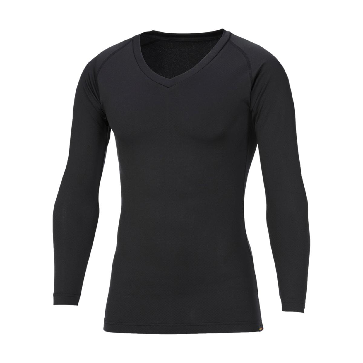 GDO オリジナル　GDO ORIGINAL　【冬期対応遠赤外線タイプ】機能性アンダーウェア 長袖Vネック