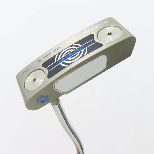 【中古】オデッセイ　AI-ONE　Ai-ONE SILVER DOUBLE WIDE DB パター スチールシャフト　【34】シャフト：スチールシャフトCランク　フレックス計測項目外　男性用 メンズ用　右用