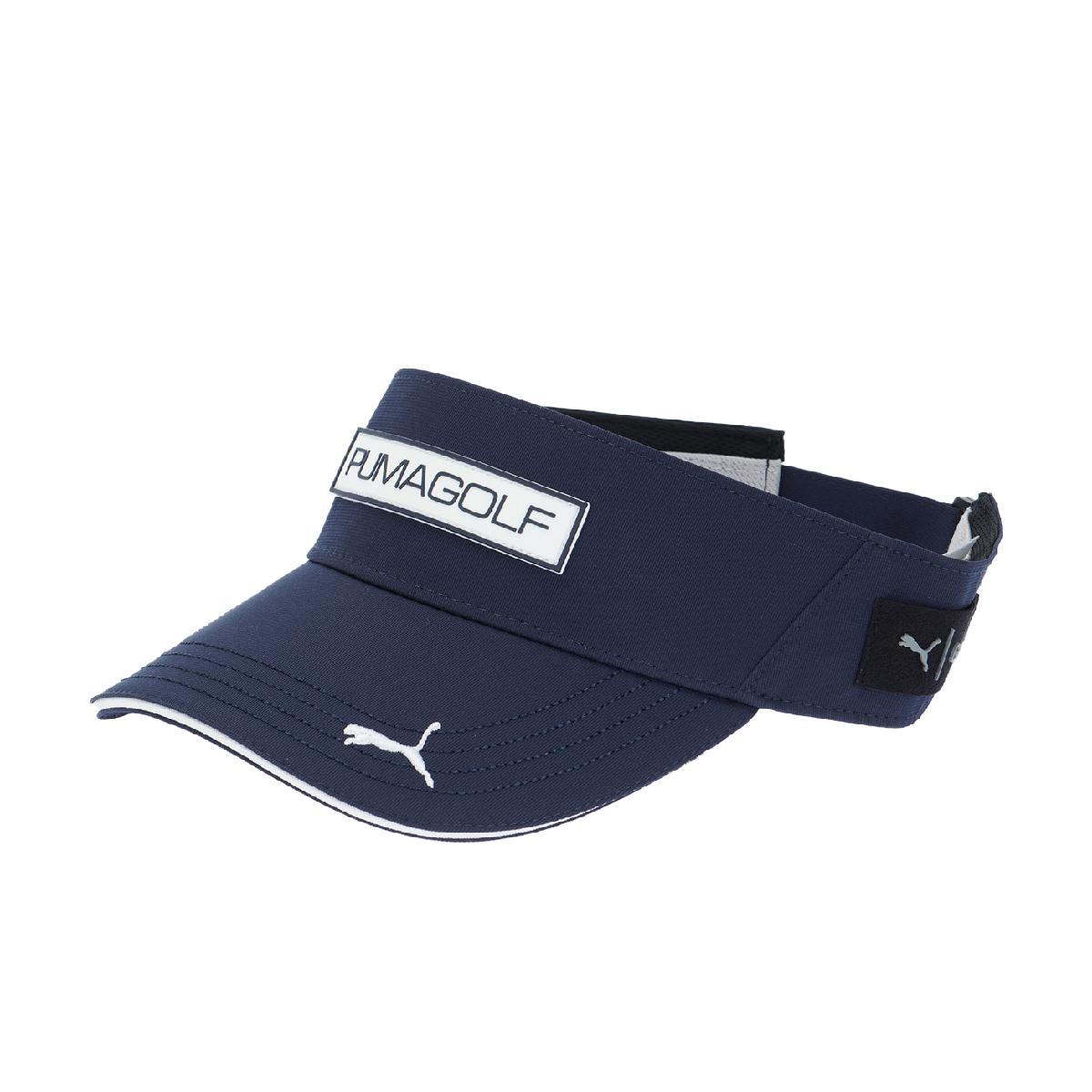 PUMA - プーマ　PUMA　ストレッチ ボックスロゴ ツアーサンバイザー