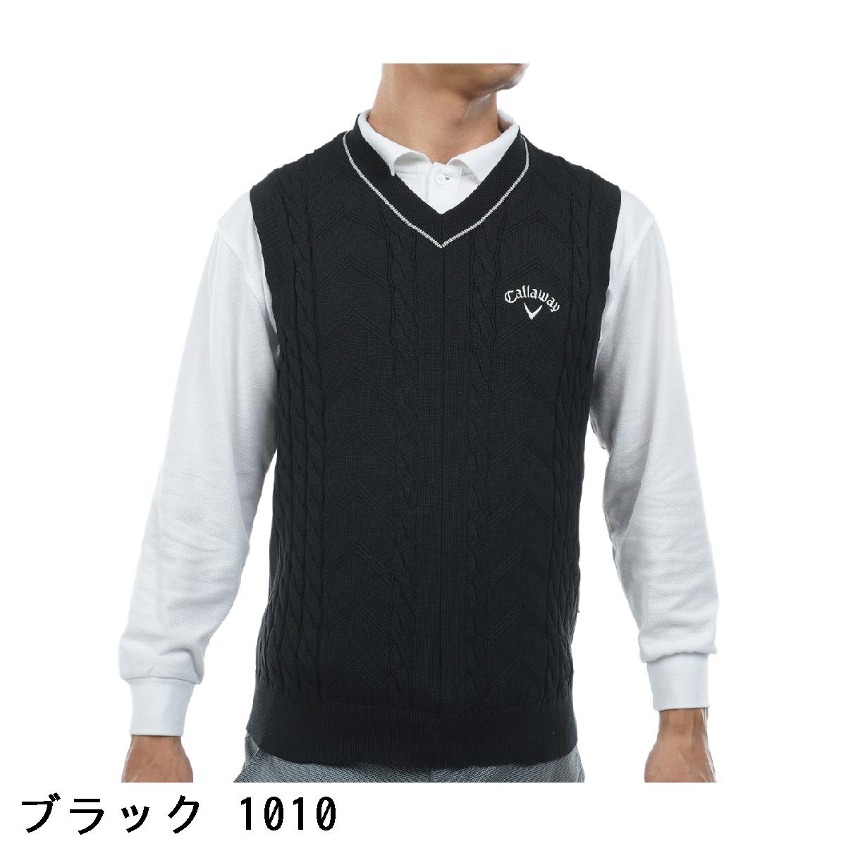 キャロウェイゴルフ　Callaway Golf　Vネックニットベスト
