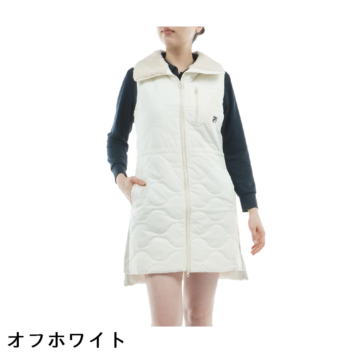 フィラ　FILA　ストレッチ 中綿キルト ワンピース　レディス