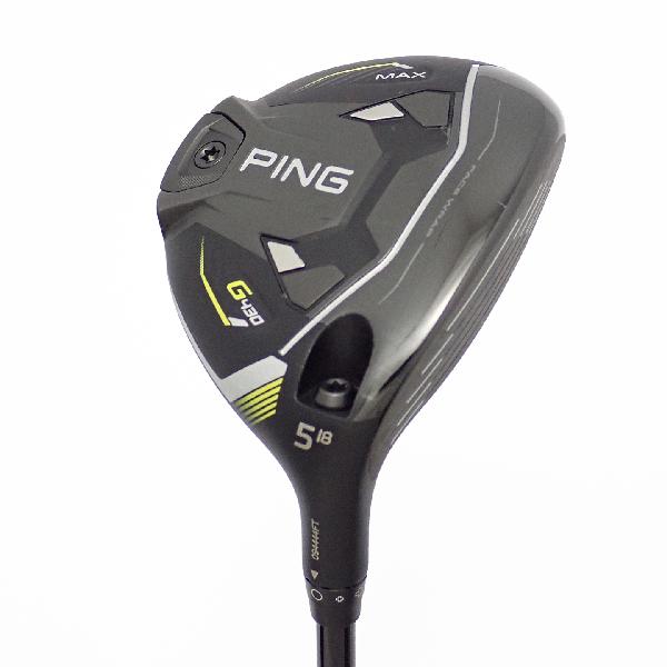 【中古】ピン　G430　G430 MAX フェアウェイウッド Tour AD CQ-5　【5W】シャフト：Tour AD CQ-5Cランク　フレックスR1　男性用 メンズ用　右用