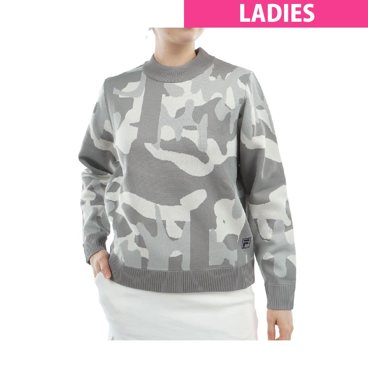 フィラ　FILA　軽量ニットプルオーバー　レディス