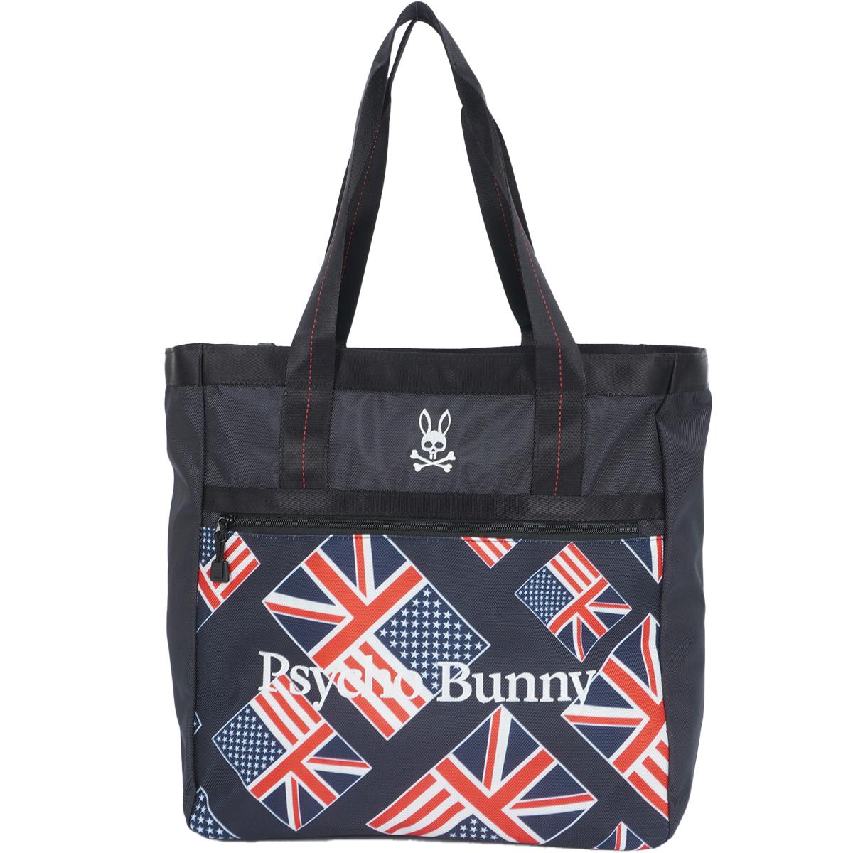 TCRoj[ PSYCHO BUNNY Anglo-American Flag CASUAL SPORT g[gobO