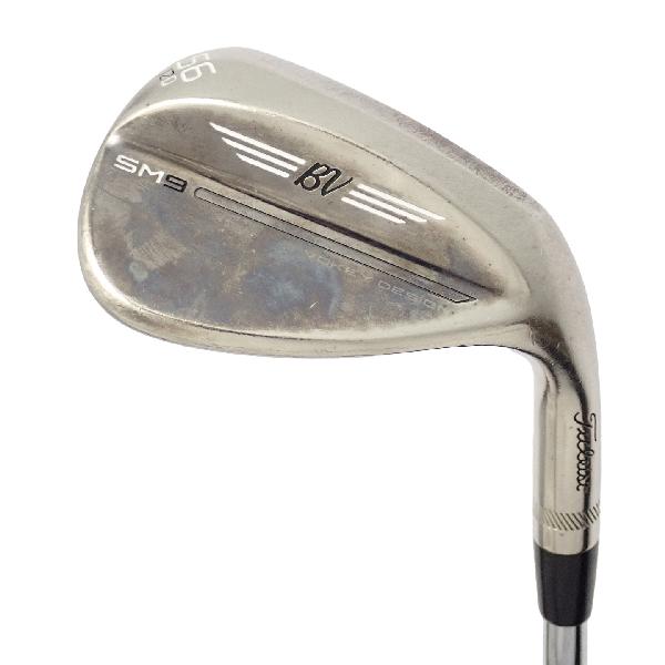 タイトリスト　Vokey　ボーケイ SM9 BRASHED STEEL ウェッジ Dynamic Gold　シャフト：Dynamic GoldDランク　フレックスWEDGE　男性用 メンズ用　右用