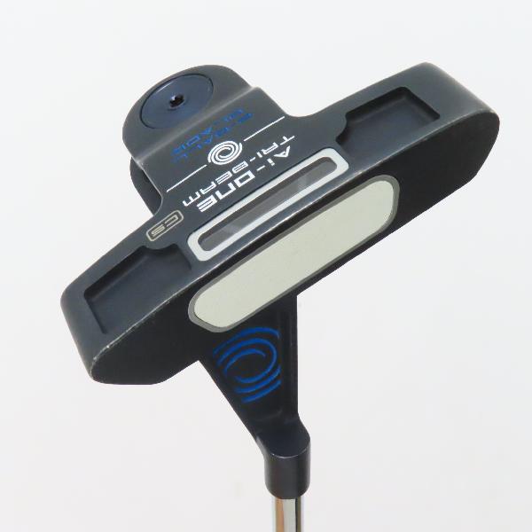 【中古】オデッセイ　AI-ONE　Ai-ONE TRI-BEAM 2-BALL BLADE CS パター スチールシャフト　【34】シャフト：スチールシャフトCDランク　フレックス計測項目外　男性用 メンズ用　右用