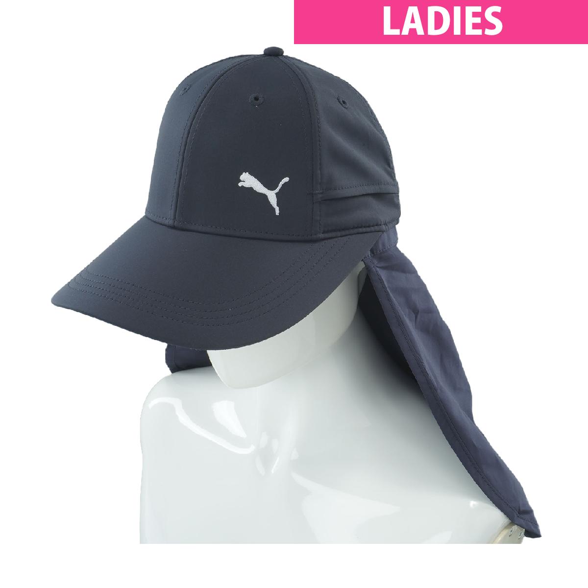 プーマ　PUMA　サンブロック キャップ　レディス