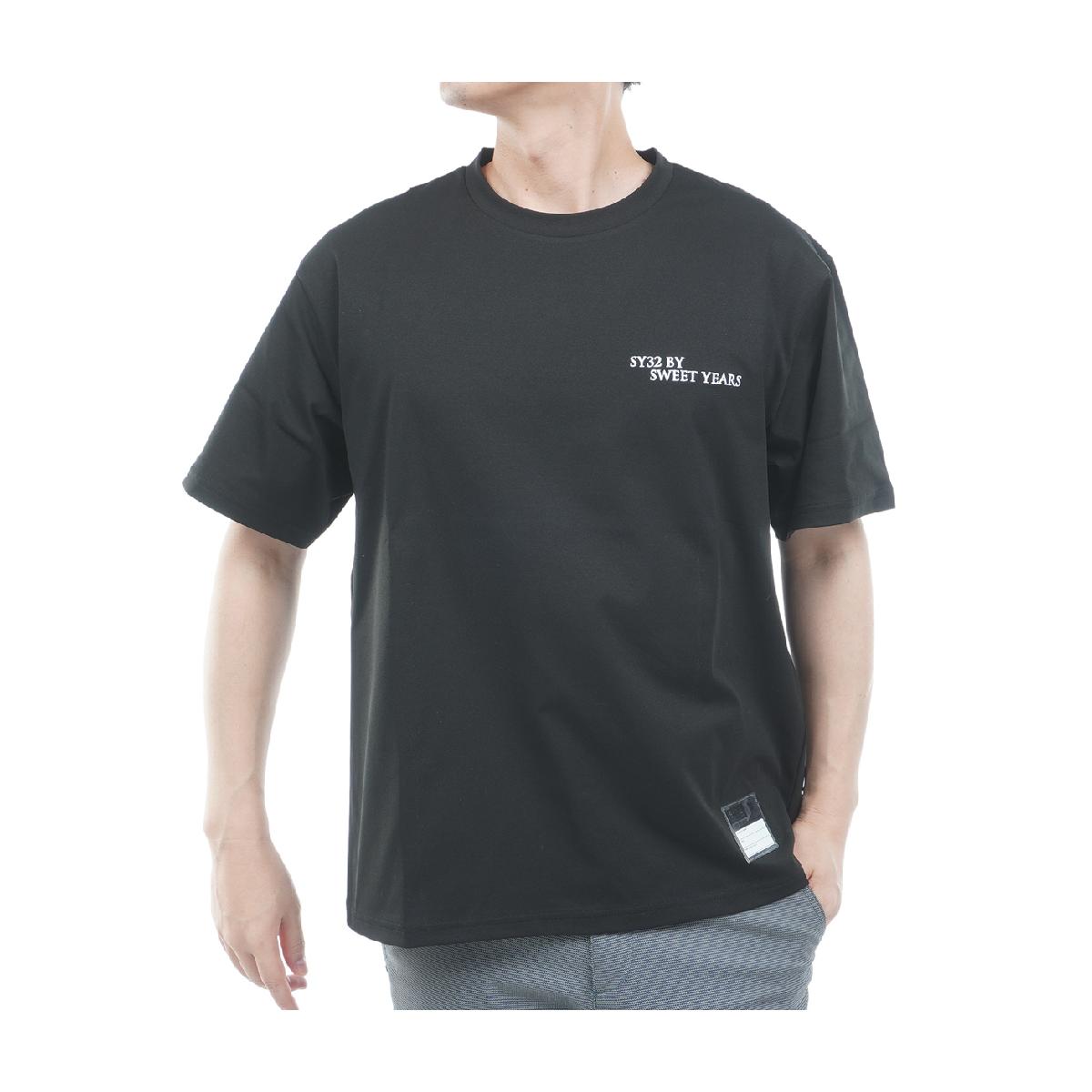 エスワイサーティトゥ バイ スウィートイヤーズ　SY32 by SWEET YEARS　TIERS ロゴ半袖Tシャツ