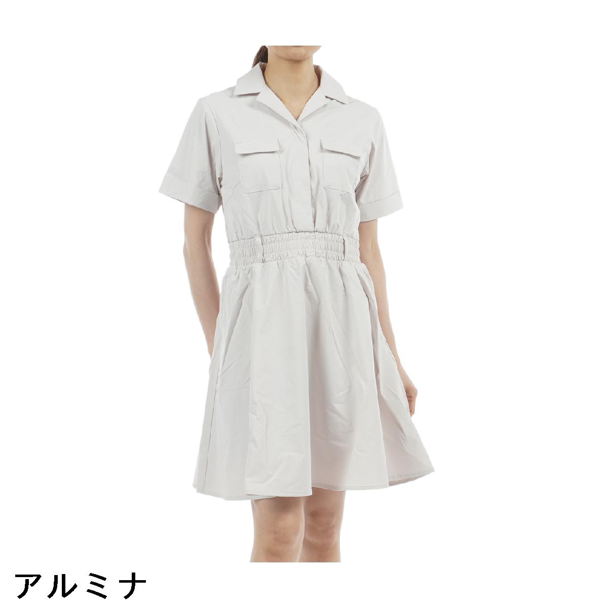 アディダス　Adidas　ストレッチ ビヨンド ザ コース半袖ワンピース　レディス