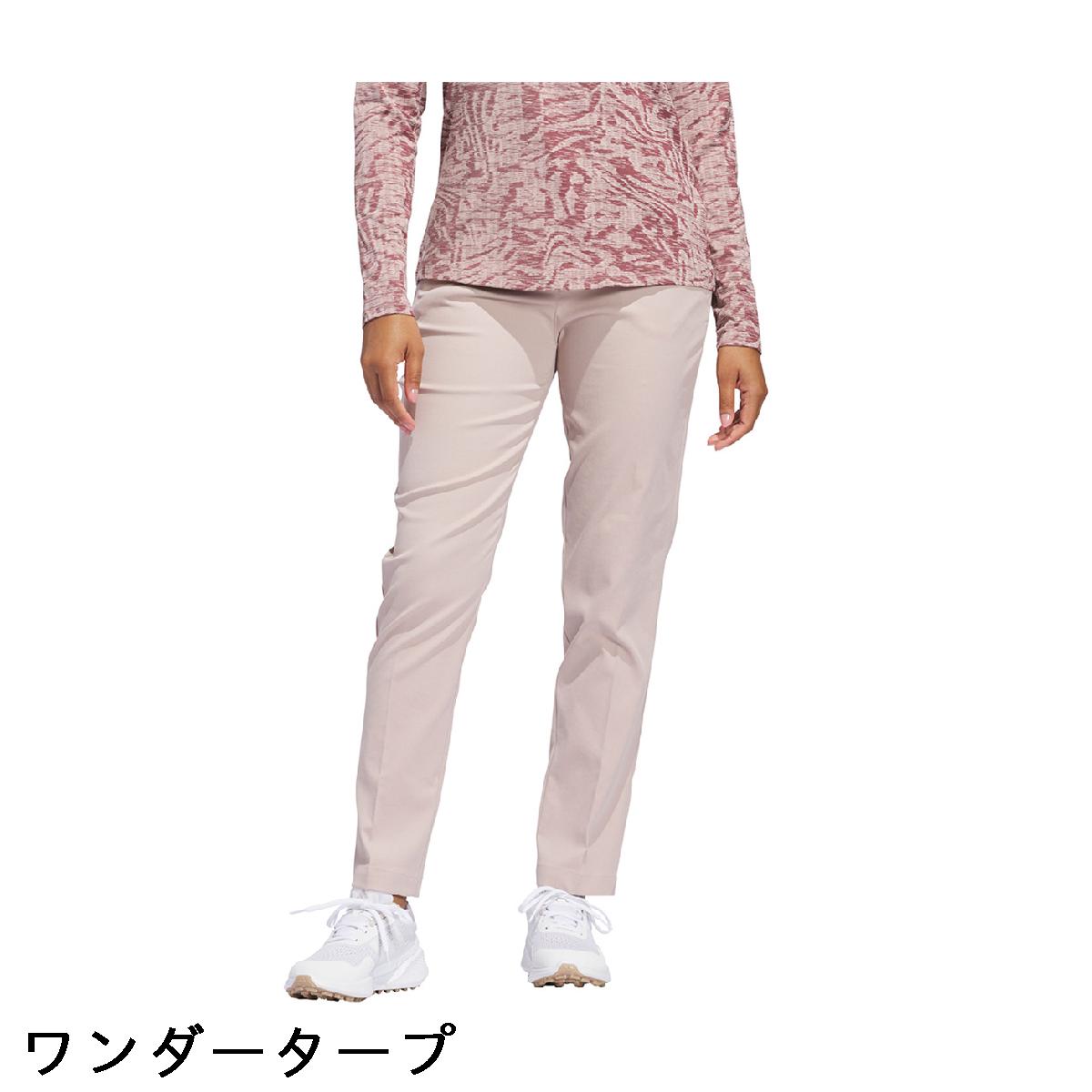 アディダス　Adidas　ストレッチ ツイストウィーブ ファイブポケット アンクルパンツ　レディス