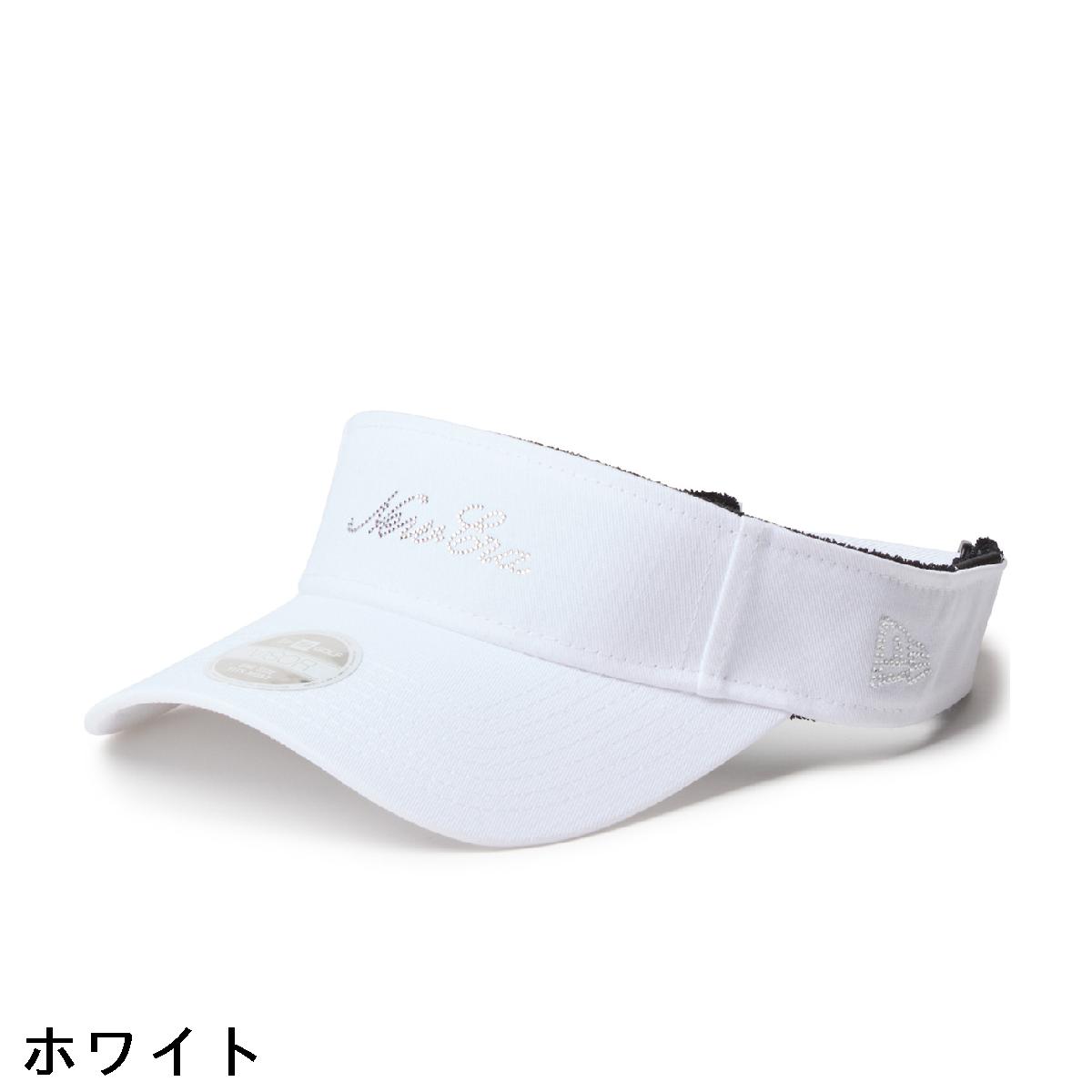 ニューエラ　NEW ERA　GFW LV スクリプト ラインストーン サンバイザー　レディス
