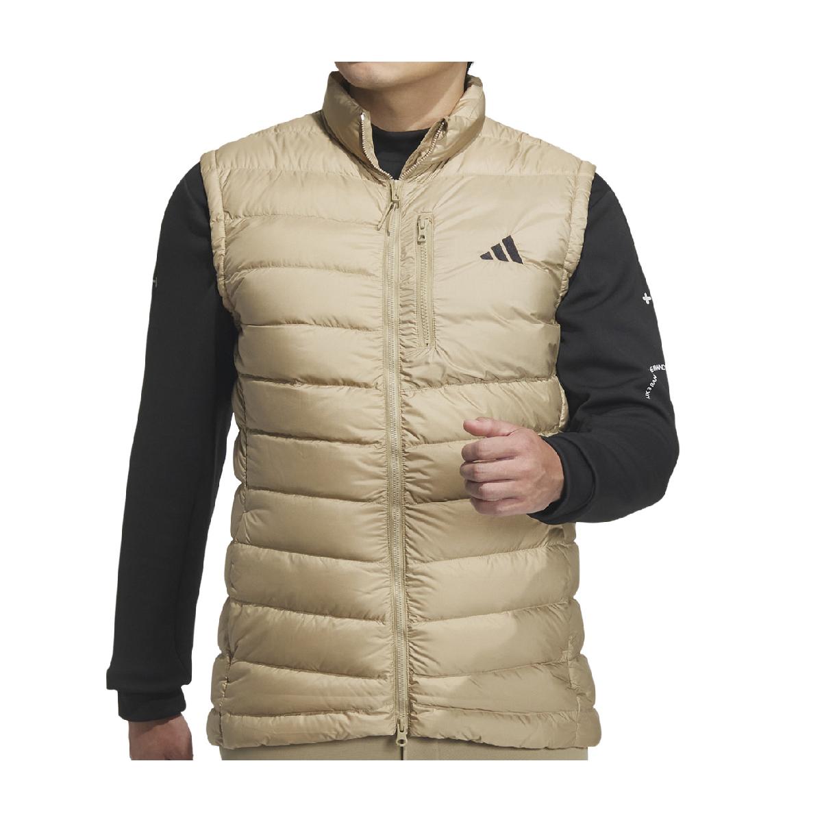 アディダス　Adidas　リップストップ フルジップ ダウンベスト