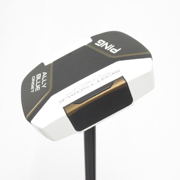 【中古】ピン　PING　スコッツデール TEC ALLY BLUE ONSET パター スチールシャフト　【33】シャフト：スチールシャフトCランク　フレックス計測項目外　男性用 メンズ用　右用