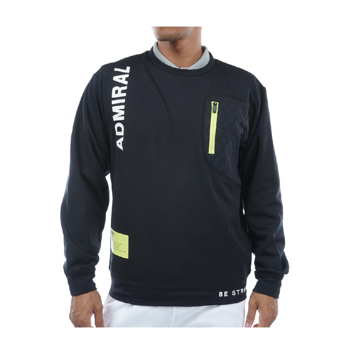 アドミラル　Admiral Athle　裏起毛ストレッチ ジップ ポケットフリーススウェット