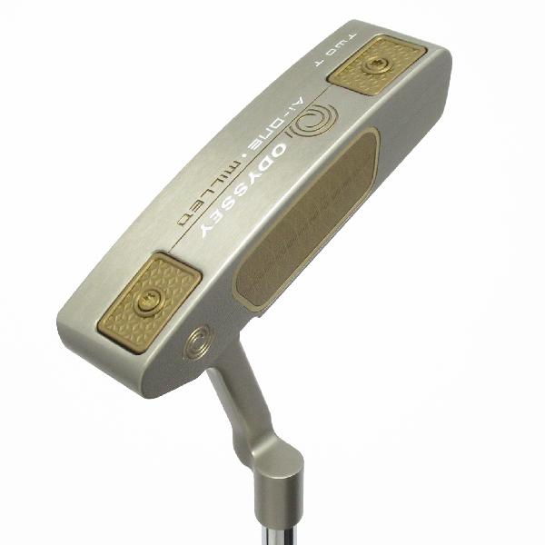 【中古】オデッセイ　AI-ONE MILLED　Ai-ONE MILLED SILVER TWO T CH パター スチールシャフト　【34】シャフト：スチールシャフトBCランク　フレックス計測項目外　男性用 メンズ用　右用