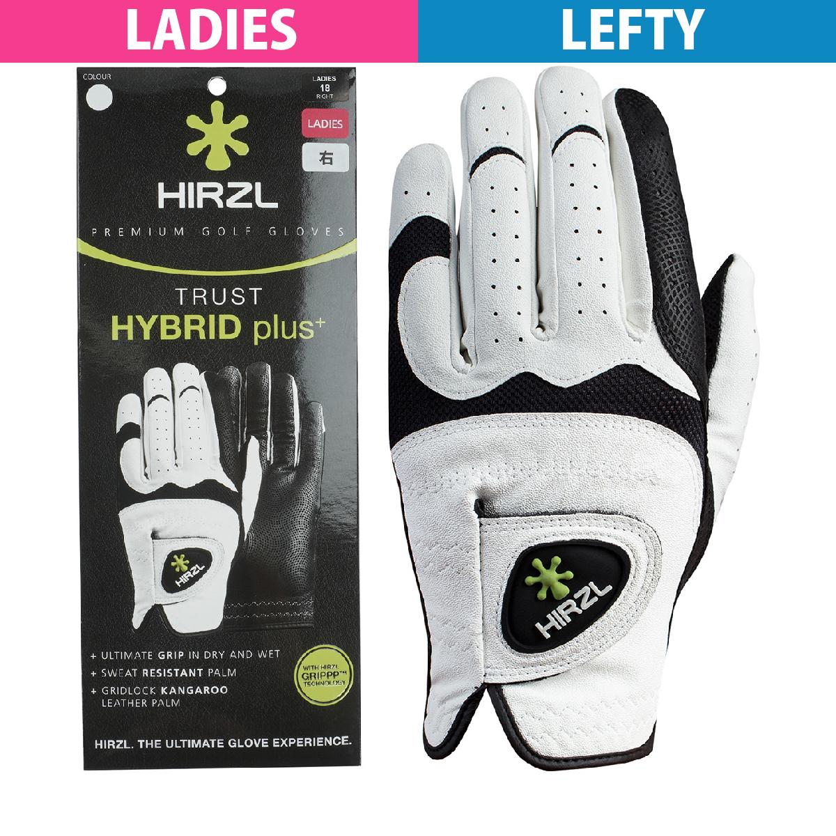 ハーツェル　HIRZL　TRUST HYBRID plus グローブ レフティ　レディス
