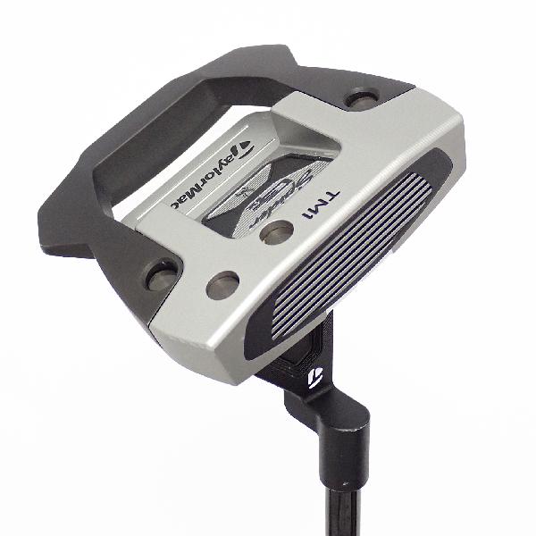 【中古】テーラーメイド　SPIDER　スパイダー GTX トラスヒール DUNE SILVER TM1 パター スチールシャフト　【33】シャフト：スチールシャフトCランク　フレックス計測項目外　男性用 メンズ用　右用