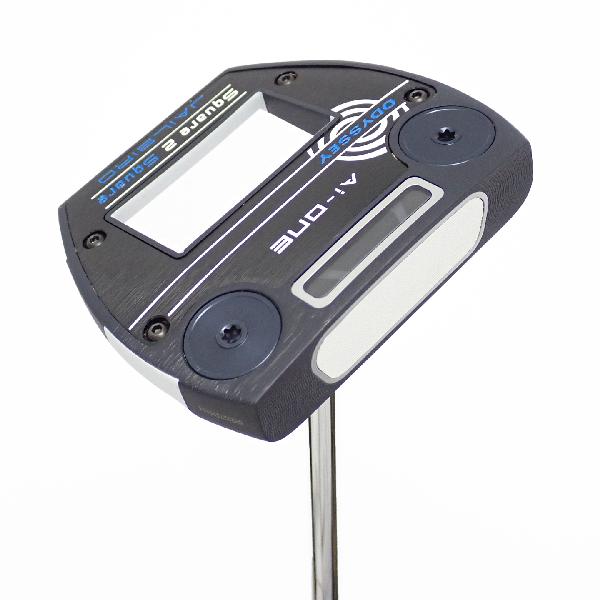 【中古】オデッセイ　AI-ONE　Ai-ONE Square 2 Square JAILBIRD パター スチールシャフト　【34】シャフト：スチールシャフトCランク　フレックス計測項目外　男性用 メンズ用　右用