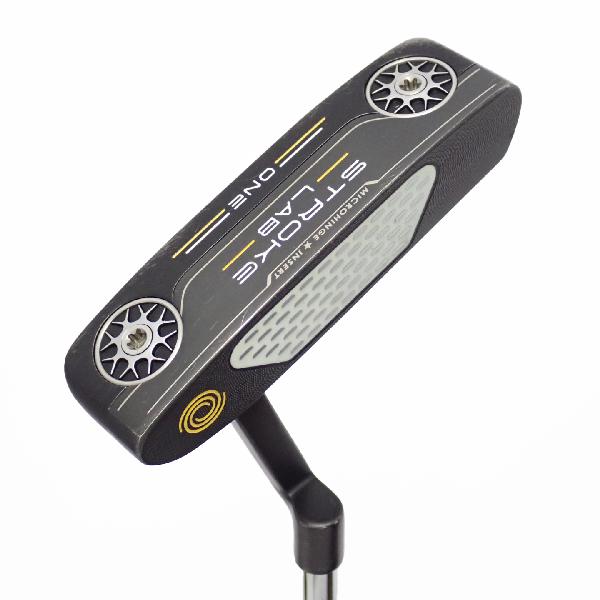 【中古】オデッセイ　STROKE LAB　ストロークラボ BLACK ONE パター カーボンスチール複合シャフト　【33】シャフト：カーボンスチール複合シャフトCランク　フレックス計測項目外　男性用 メンズ用　右用