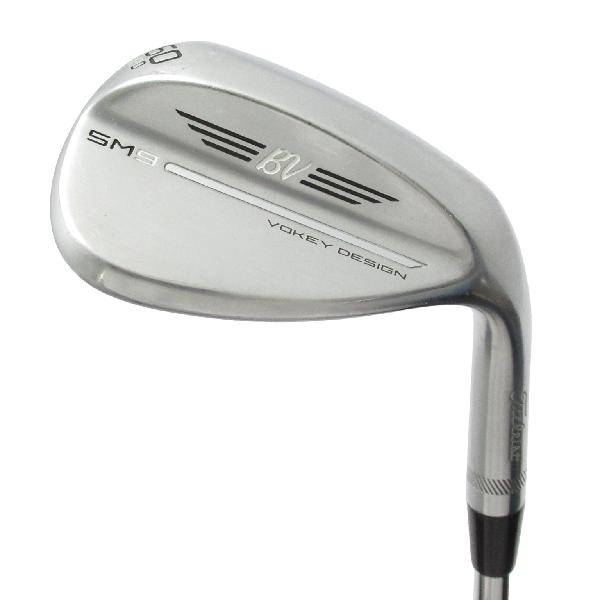 【中古】タイトリスト Vokey ボーケイ SM9 TOUR CHROME ウェッジ Dynamic Gold 【60-12】シャフト：Dynamic GoldCランク フレックスWEDGE 男性用 メンズ用 右用
