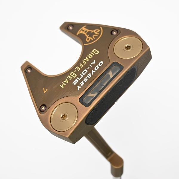 【中古】オデッセイ　AI-ONE　Ai-ONE GIRAFFE-BEAM #7 パター スチールシャフト　【32】シャフト：スチールシャフトCランク　フレックス計測項目外　男性用 メンズ用　右用