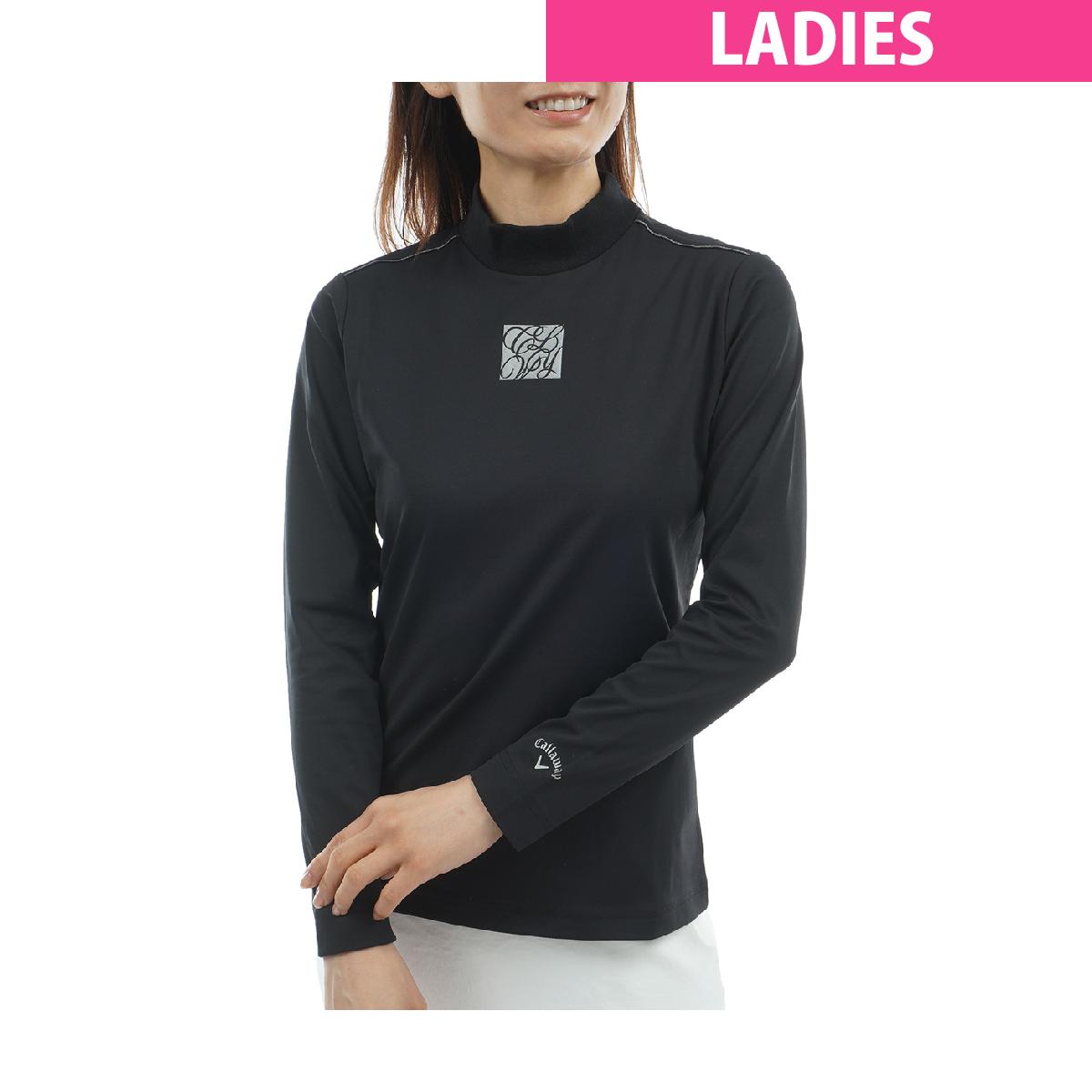 キャロウェイゴルフ　Callaway Golf　モックネック長袖シャツ　レディス