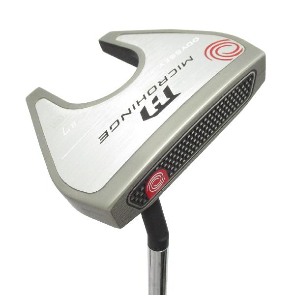 Rakuten - 【中古】オデッセイ　ODYSSEY　MICROHINGE #7 S パター スチールシャフト　【34】シャフト：スチールシャフトCランク　フレックス計測項目外　男性用 メンズ用　右用