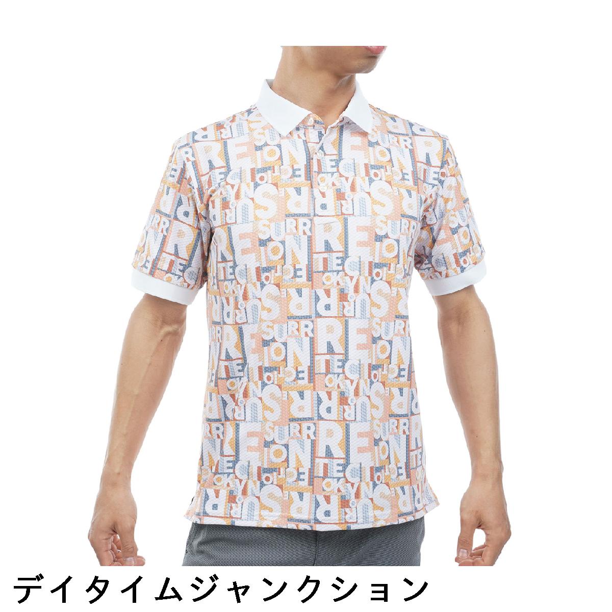 レザレクション　Resurrection　ジャンクション半袖ポロシャツ