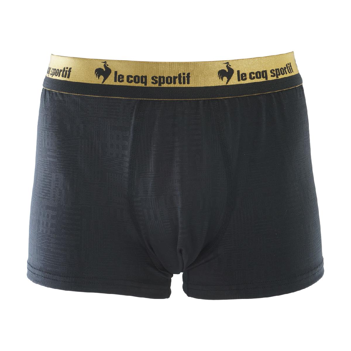 ストレッチ 前閉じボクサーパンツルコックスポルティフ / le coq sportif商品の特徴フランス発スポーツブランド「le coq sportif(ルコックスポルティフ)」のボクサーパンツです。エステルベア天素材の前閉じタイプです。シンプルでどの年代の方にも使いやすいデザイン。しめ付けを軽減しほどよくフィットする、フロント立体設計。素早く乾きやすいDRY素材。ストレッチ性があり肌になじむ、伸縮素材を採用◎他にも様々な色・デザインがあるので、お気に入りがきっと見つかるはず。贈り物にも最適です！素材身生地：ポリエステル90％、ポリウレタン10％／ウエストゴム部分：ポリエステル46％、ナイロン42％、ポリウレタン12％サイズバリエーションM、L、LL対象メンズ製造国カンボジアシーズン2026年春夏モデル【メーカー公表推奨サイズ】(cm)M：胴囲76-84L：胴囲84-94LL：胴囲94-104【メーカー公表実寸サイズ】(cm)M：ウエスト64L：ウエスト68LL：ウエスト72ssnew twobuythreebuy 26sscslogin