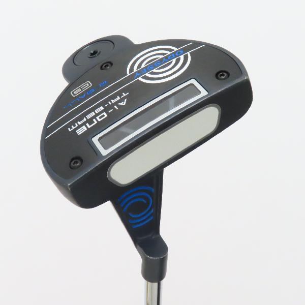 【中古】オデッセイ　AI-ONE　Ai-ONE TRI-BEAM 2-BALL CS パター スチールシャフト　【35】シャフト：スチールシャフトCランク　フレックス計測項目外　男性用 メンズ用　右用