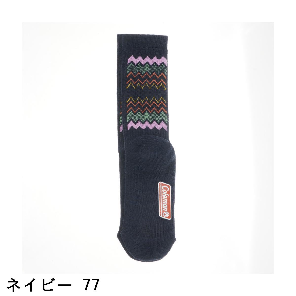 コールマン　COLEMAN　Native Pattern2 ケース付きソックス　レディス