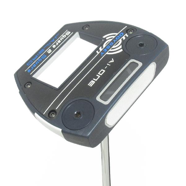 【中古】オデッセイ　AI-ONE　Ai-ONE Square 2 Square JAILBIRD パター スチールシャフト　【34】シャフト：スチールシャフトCDランク　フレックス計測項目外　男性用 メンズ用　右用
