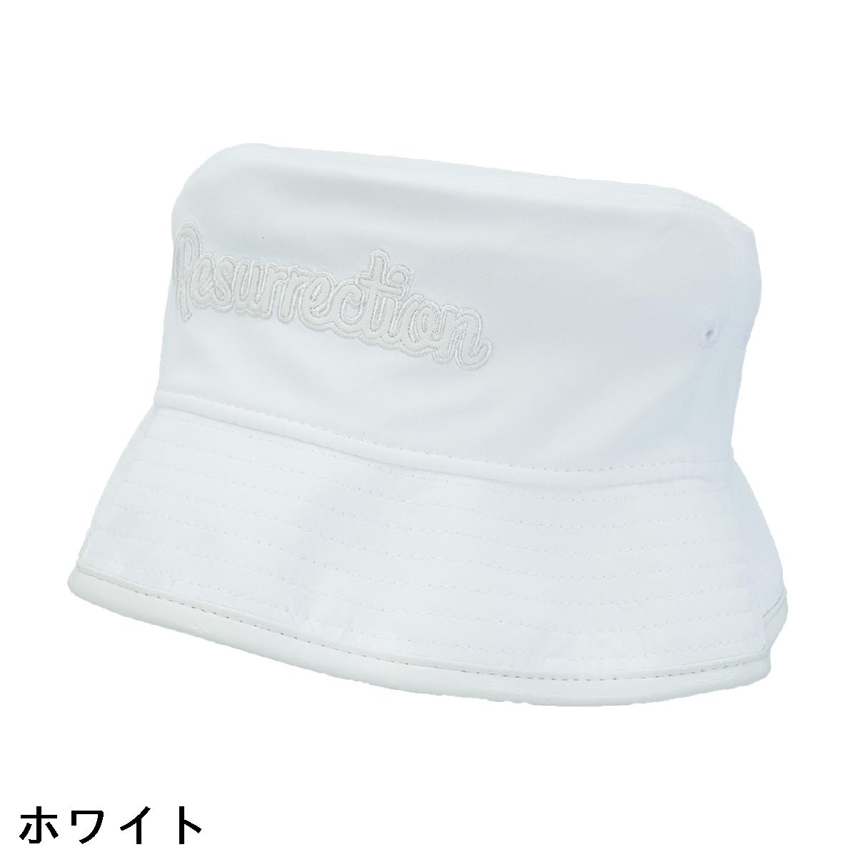レザレクション　Resurrection　シンセティックレザーブリムバケットハット
