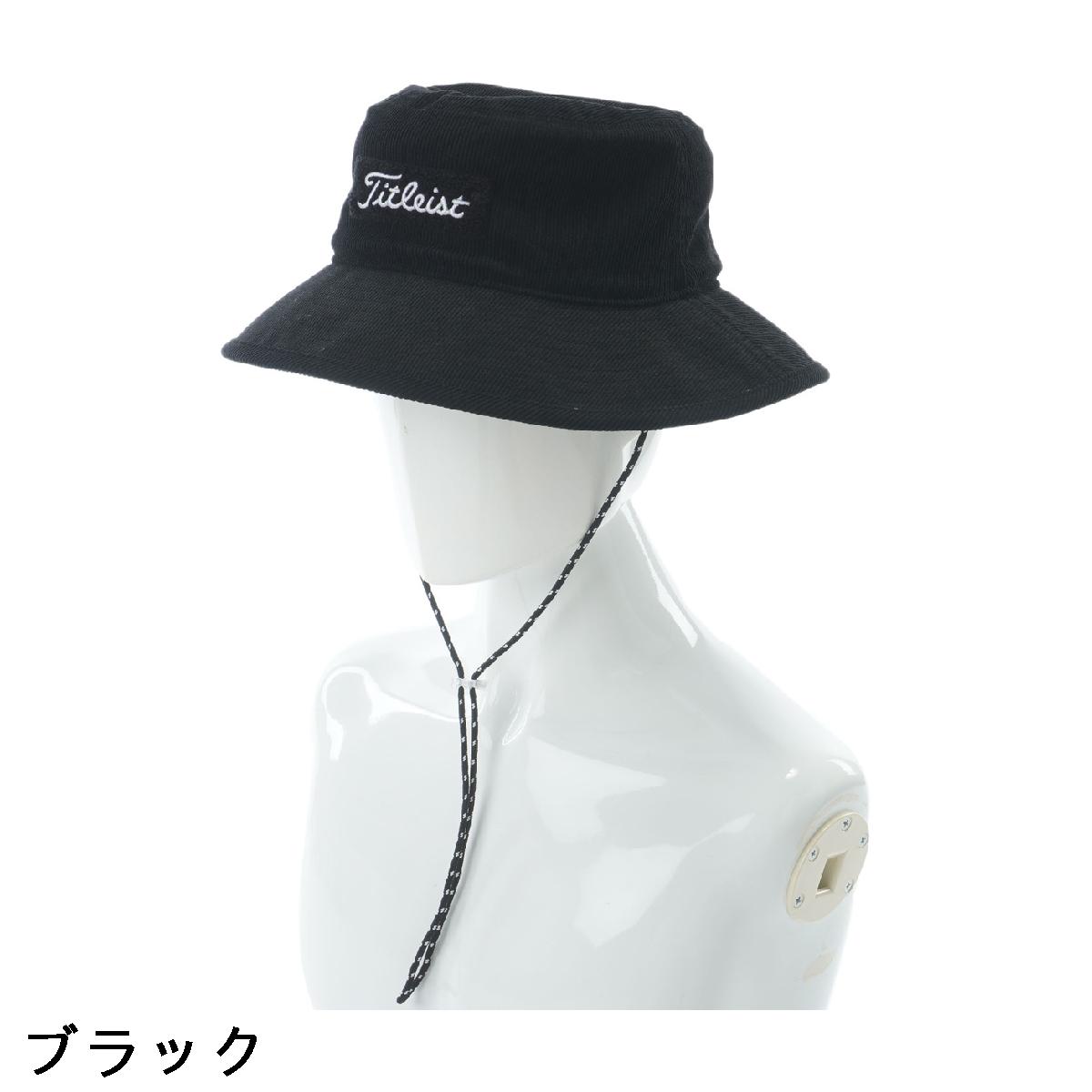 タイトリスト　TITLEIST　コーデュロイ バケットハット　レディス