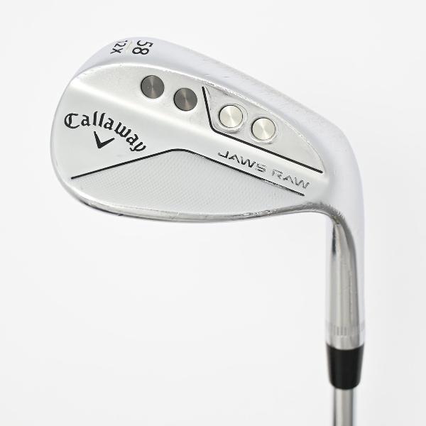 【中古】キャロウェイゴルフ Callaway Golf JAWS RAW Xグラインド クロムメッキ仕上げ ウェッジ N.S.PRO MODUS3 TOUR 115 【58-12】シャフト：N.S.PRO MODUS3 TOUR 115Dランク フレックスS 男性用 メンズ用 右用