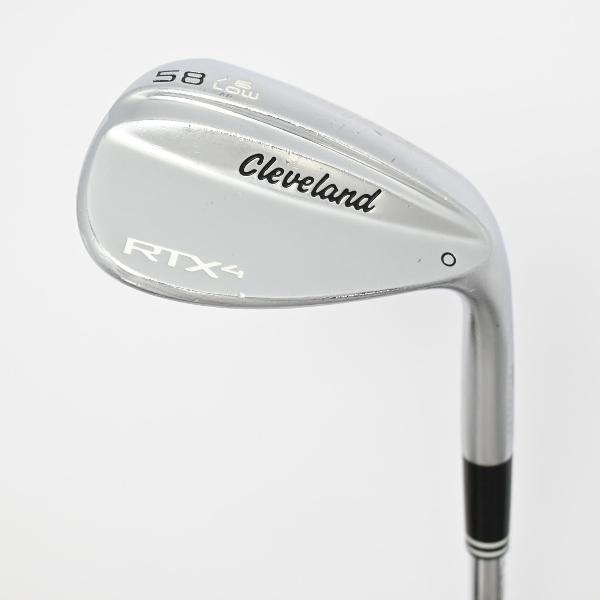 【中古】クリーブランド RTX RTX4 ツアーサテン仕上げ ウェッジ スチールシャフト 【58-06】シャフト：スチールシャフトCDランク フレックスS 男性用 メンズ用 右用