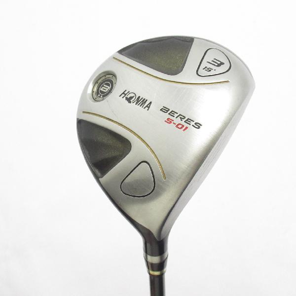 【中古】本間ゴルフ　BERES　BERES S-01 フェアウェイウッド ARMRQ6 49　【3W】シャフト：ARMRQ6 49Dランク　フレックスR　男性用 メンズ用　右用