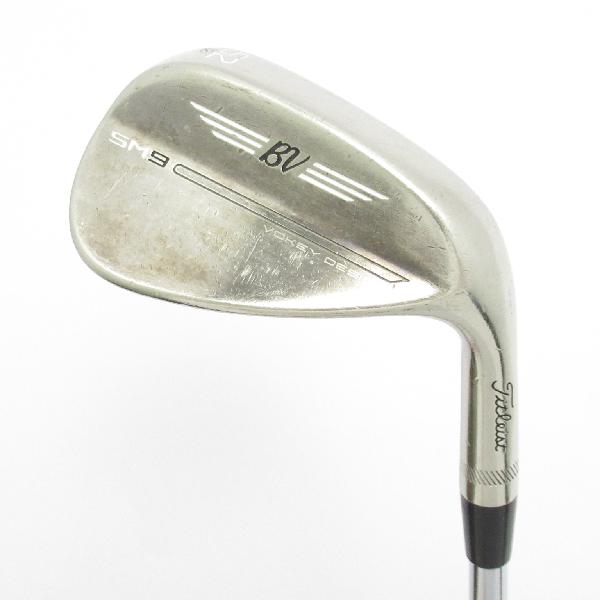 タイトリスト　Vokey　ボーケイ SM9 BRASHED STEEL ウェッジ Dynamic Gold　シャフト：Dynamic GoldCDランク　フレックスWEDGE　男性用 メンズ用　右用