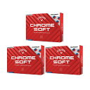 キャロウェイゴルフ CHROME SOFT CHROME SOFT 24 TRUTRACK ボール 3ダースセット