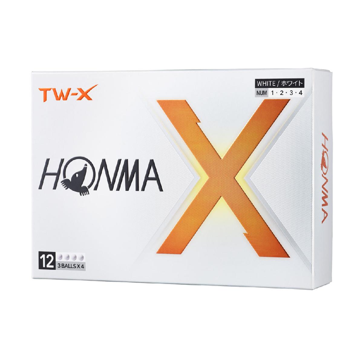 本間ゴルフ HONMA TW-X ボール