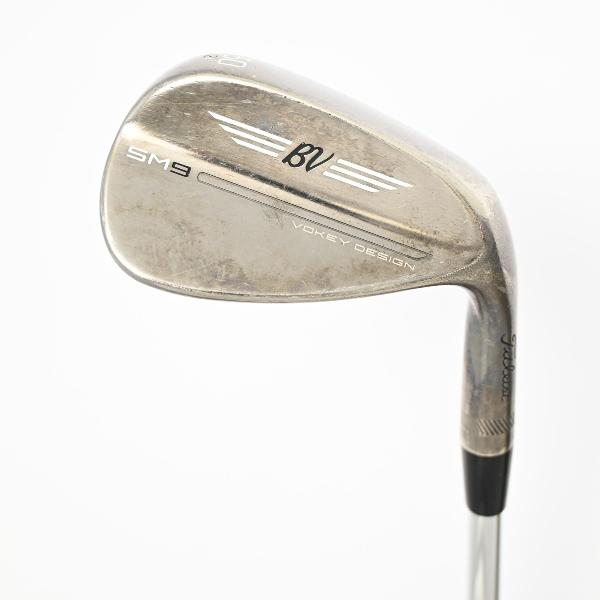 タイトリスト　Vokey　ボーケイ SM9 BRASHED STEEL ウェッジ Dynamic Gold　シャフト：Dynamic GoldCランク　フレックスWEDGE　男性用 メンズ用　右用