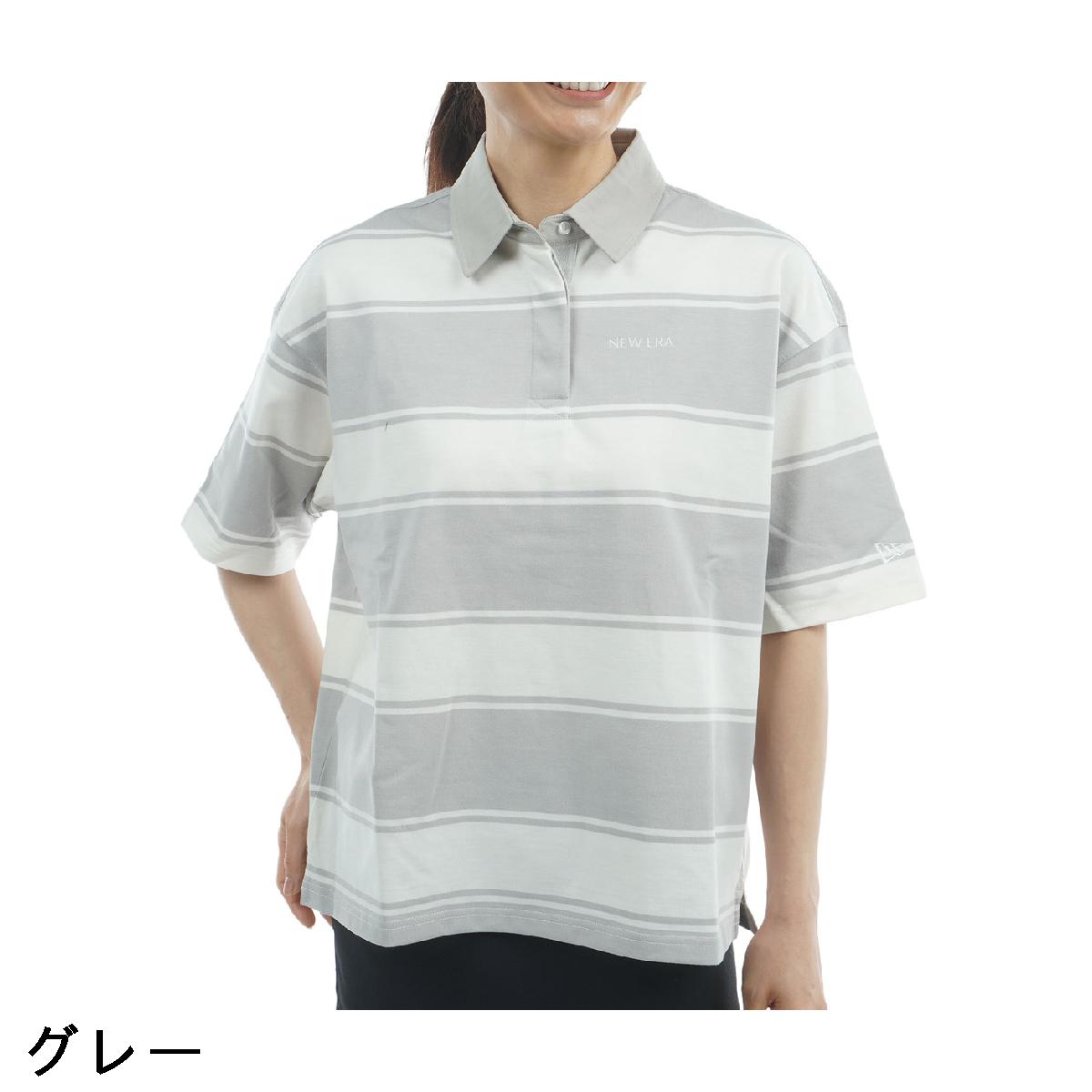 ニューエラ　NEW ERA GOLF　GFW 半袖ラグビーポロシャツ　レディス