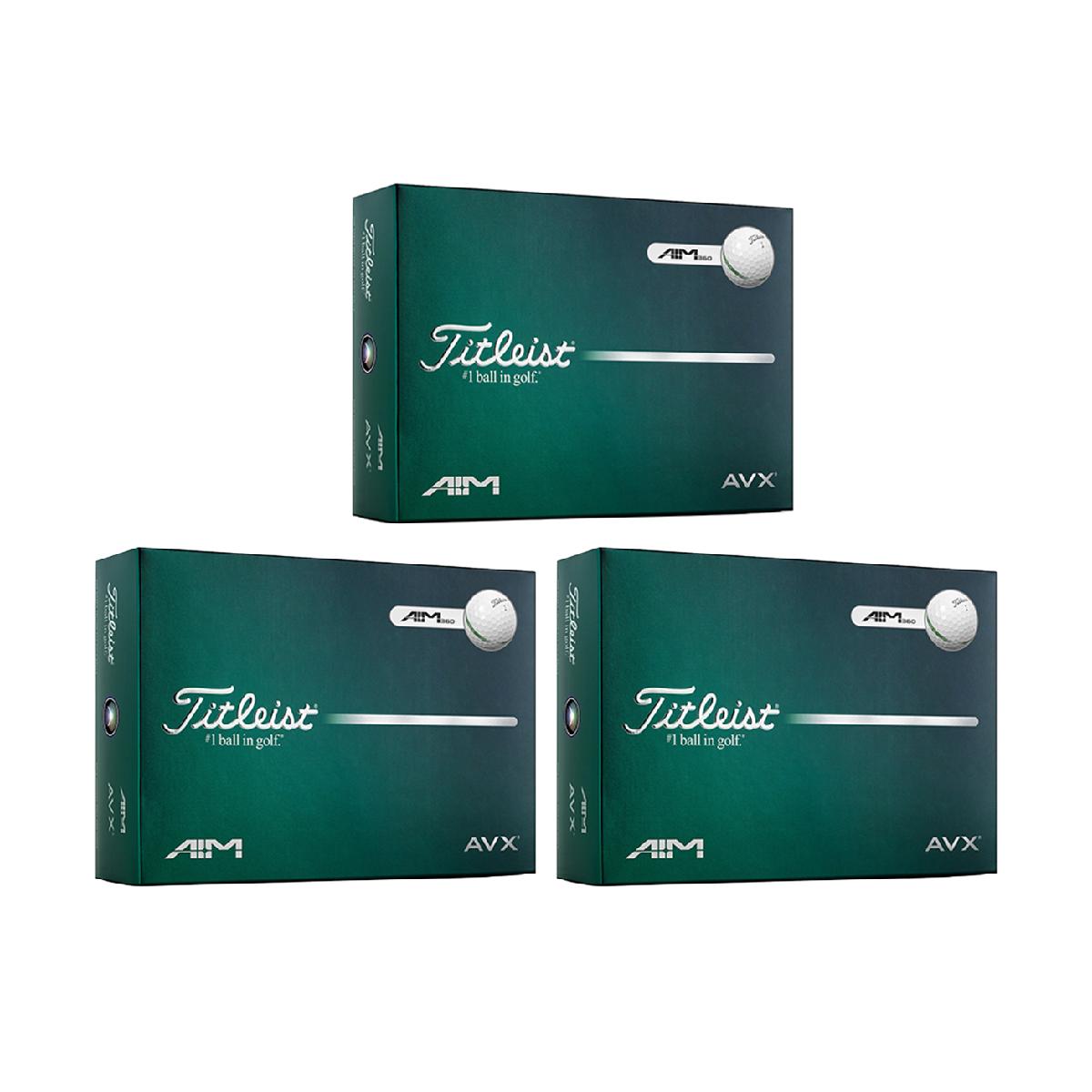 TITLEIST - タイトリスト　AVX　AVX AIM ボール 3ダースセット