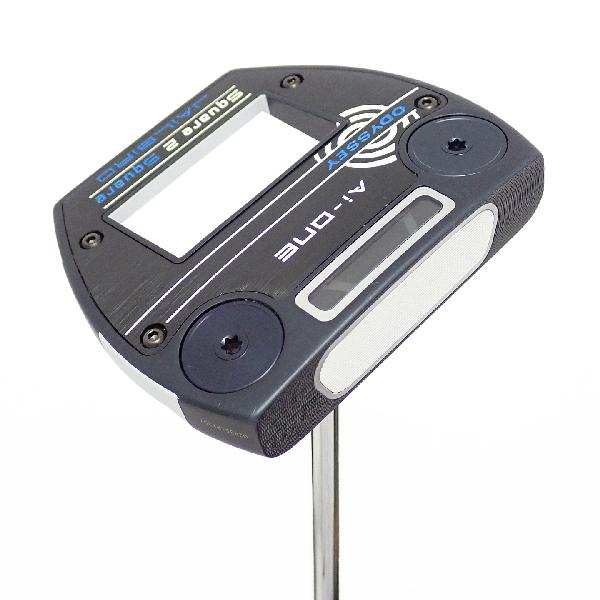 【中古】オデッセイ　AI-ONE　Ai-ONE Square 2 Square JAILBIRD パター スチールシャフト　【34】シャフト：スチールシャフトBCランク　フレックス計測項目外　男性用 メンズ用　右用